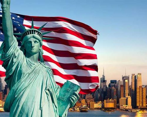 Статуя Свободы в США - фото (Statue of Liberty in the United States - photos) - https://to-name.ru/historical-events/usa.htm